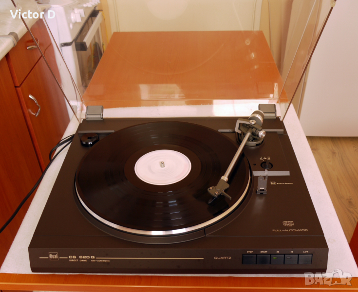 Dual cs 620 Q - Грамофон Direct Drive, снимка 1