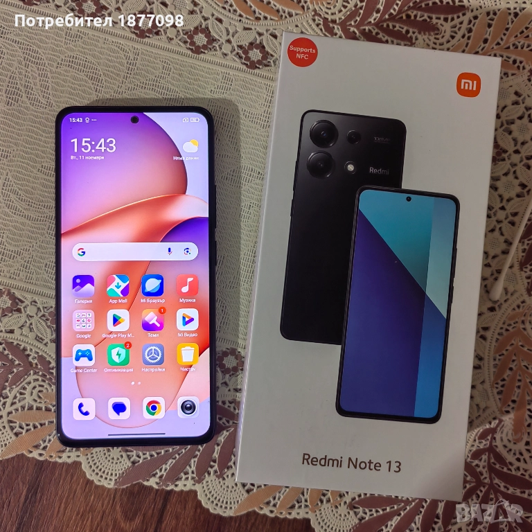 Redmi note 13 6gb , снимка 1
