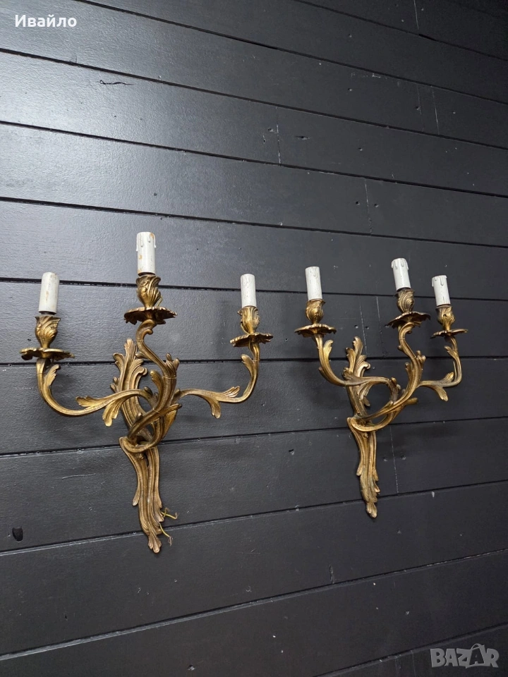 Два броя бронзови апликации , снимка 1