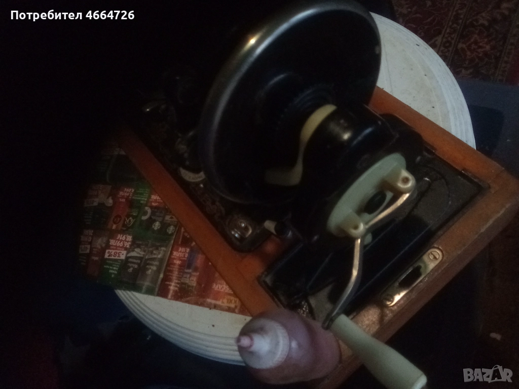 Шевна машина, антики , снимка 1