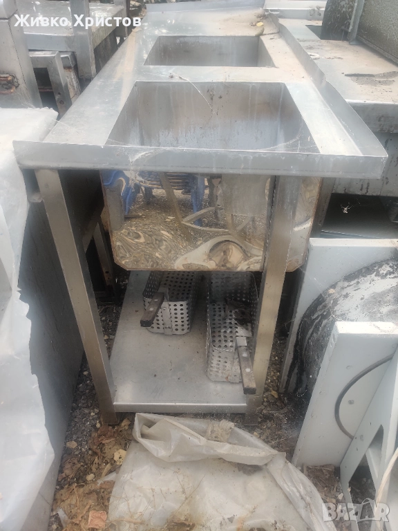 Мивки неръждавейка 2 броя с две корита, снимка 1