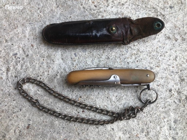 старинно ножче "ANTOINE A. GRENOBLE" - XVIII- XIX век - ОРИГИНАЛ, снимка 1