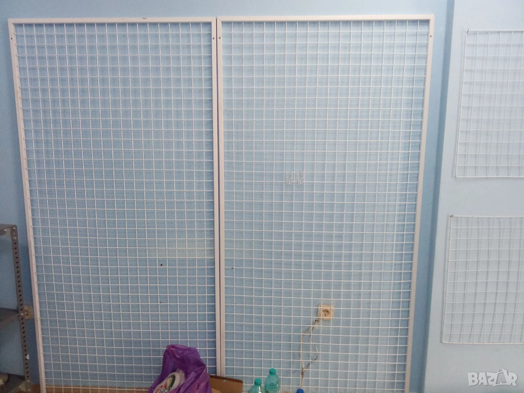 Решетки за магазин и куки за тях, снимка 1