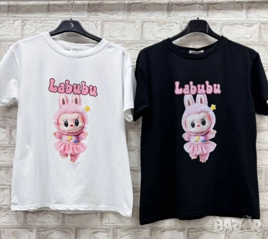 памучни дамски тениски labubu