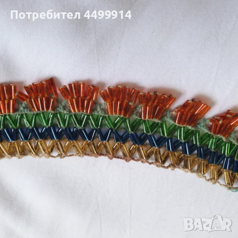 Стар накит за глава,прочелник, снимка 2 - Антикварни и старинни предмети - 51338465