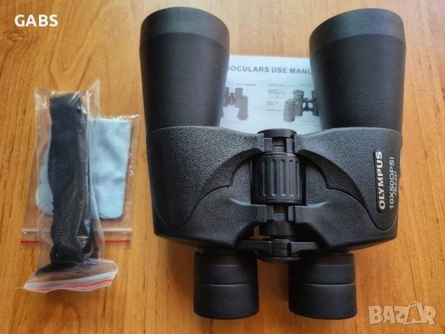 Бинокъл Олимпус /10×50/,Olympus 10×50, снимка 10 - Екипировка - 49230205