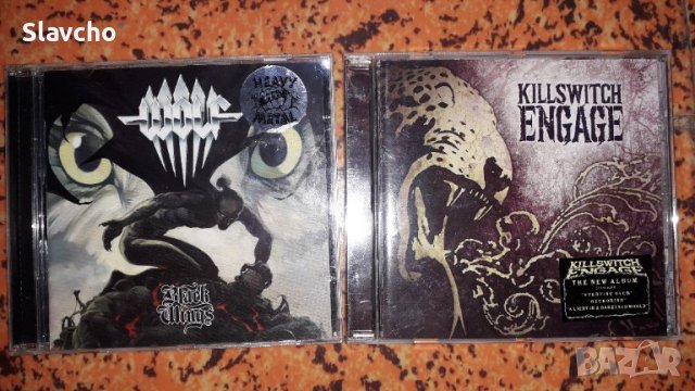 Компакт дискове на групите - Wolf – Black Wings/Killswitch -Engage, снимка 1 - CD дискове - 38710557