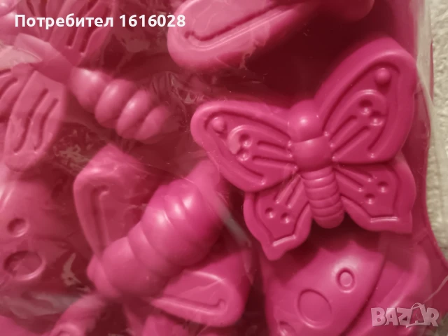 Силиконов молд с пеперуди,калинки., снимка 6 - Форми - 50717444