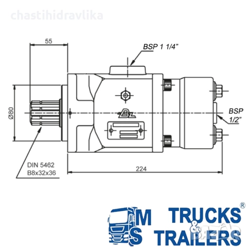 6-Бутална права помпа 50л BEZARES 500406, снимка 2 - Части - 52561985
