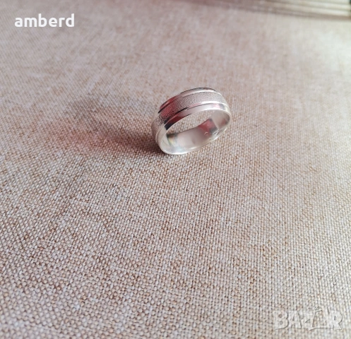 Сребърна халка НОВ модел R123, снимка 6 - Пръстени - 53869244