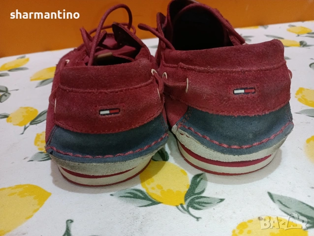 Tommy Hilfiger N 45 мокасини кожени, снимка 7 - Маратонки - 53330226