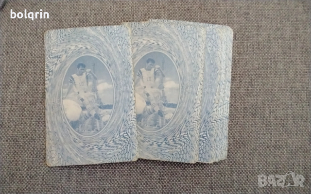 Стари азиатски карти за игра с футболисти UEFA FIFA футбол шампионска лига, снимка 2 - Колекции - 53781672