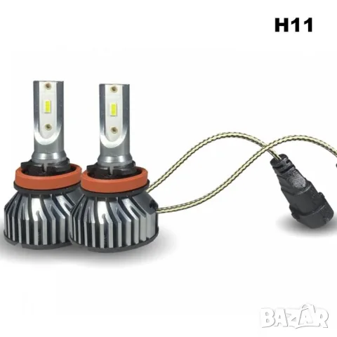 LED крушки Niken PRO H11 32W 6500K комплект 2 броя, снимка 2 - Аксесоари и консумативи - 55864751