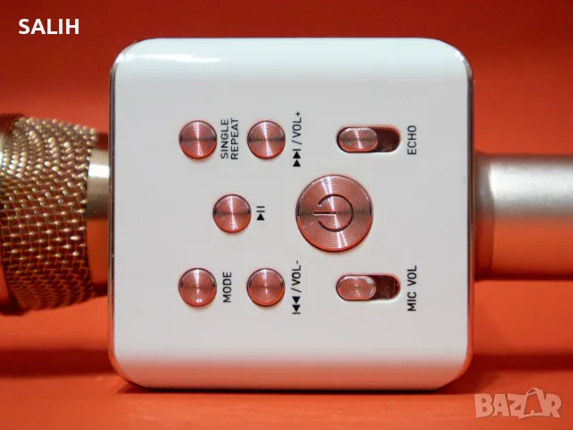 TOSING Безжичен Bluetooth Караоке Микрофон, Портативен с Вграден Високоговорител за Пеене, снимка 9 - Караоке - 55973509