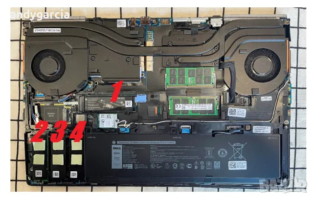 Dell Precision 7750/Intel Core i5-10400H/8-16GB RAM/256GB SSD NVMe/Intel UHD/17.3 FHD IP WorkStation, снимка 9 - Лаптопи за работа - 49180975