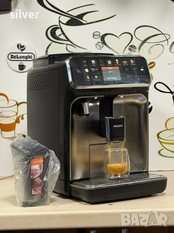 Кафемашина кафе автомат Philips EP5447 с гаранция, снимка 5 - Кафемашини - 53158927