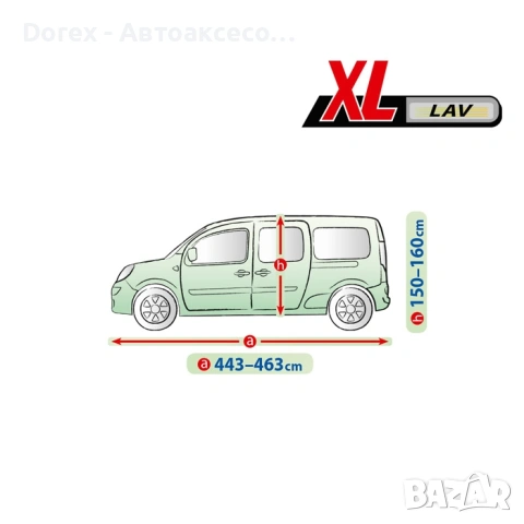 Покривало за МПС Kegel Mobile LAV - различни размери, снимка 6 - Аксесоари и консумативи - 53658146