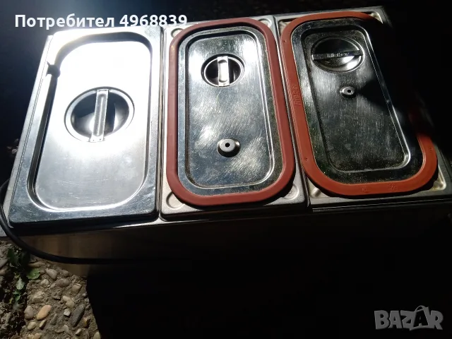 Бен мари с гастронорми, снимка 3 - Обзавеждане за заведение - 56350966