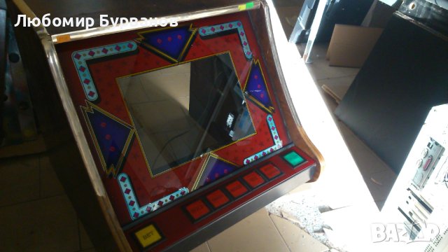 покер автомат стъкло предно рекламно и кутия, снимка 8 - Други игри и конзоли - 41390649