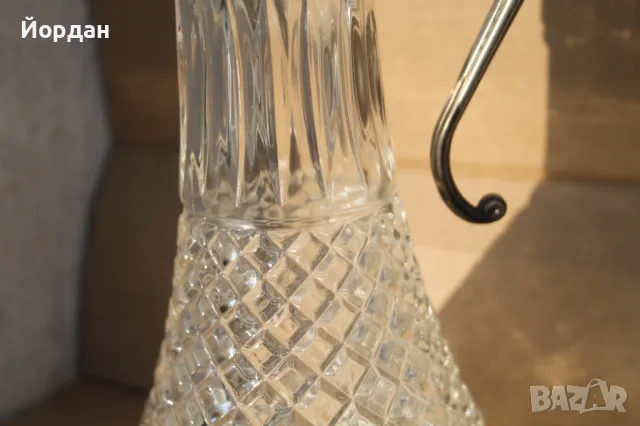 Английска гарафа , снимка 4 - Антикварни и старинни предмети - 47777576