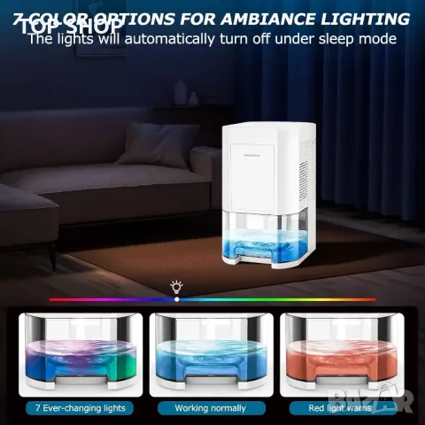 Влагоабсорбатор/влагоуловител Boohenka 1,2 литра, снимка 2 - Влагоабсорбатори и влагоуловители - 48512015