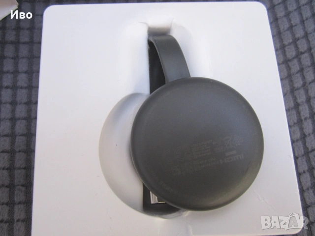 Google Chromecast NC2-6A5 3rd generation, снимка 3 - Плейъри, домашно кино, прожектори - 53573227