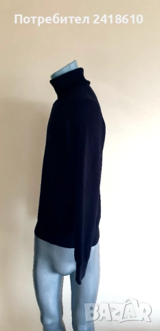 Hugo Boss Akiro _S Cotton Pima Soft Touch Turtleneck Mens Size M НОВО! ОРИГИНАЛ! Мъжко Памучно Поло!, снимка 8 - Пуловери - 52682749