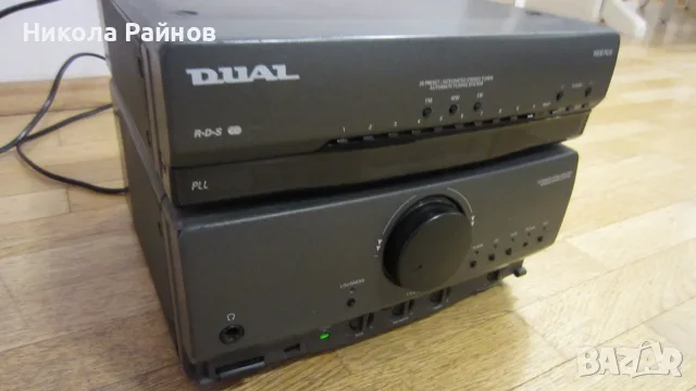 Мини HiFi ресийвър DUAL 5500RDS-За Ремонт или Части, снимка 5 - Ресийвъри, усилватели, смесителни пултове - 55983145
