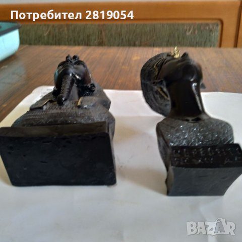 Красиви колекционерски бюстове на Нефертити и Тутанкамон цена 40лв, снимка 11 - Други ценни предмети - 40130701