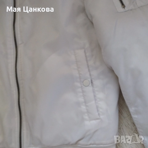 Ново мъжко бяло яке , снимка 3 - Якета - 52397234