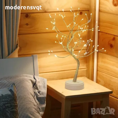 Декоративно светещо дръвче 2 модела, снимка 2 - Настолни лампи - 47906254