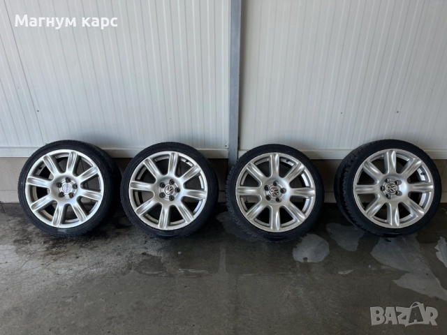 Оригинални алуминиеви джанти VW BBS – 17” – 5x112 – Германия, снимка 5 - Гуми и джанти - 51672957