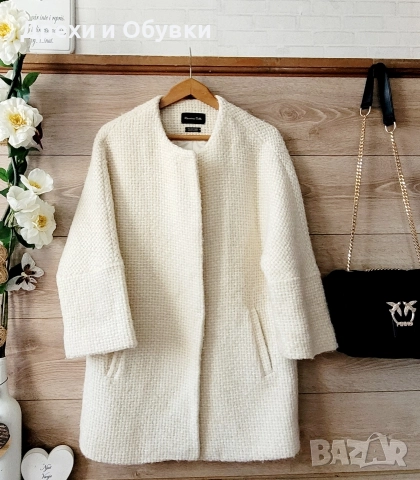 Палто тип сако MASSIMO DUTTI , снимка 5 - Палта, манта - 52811197