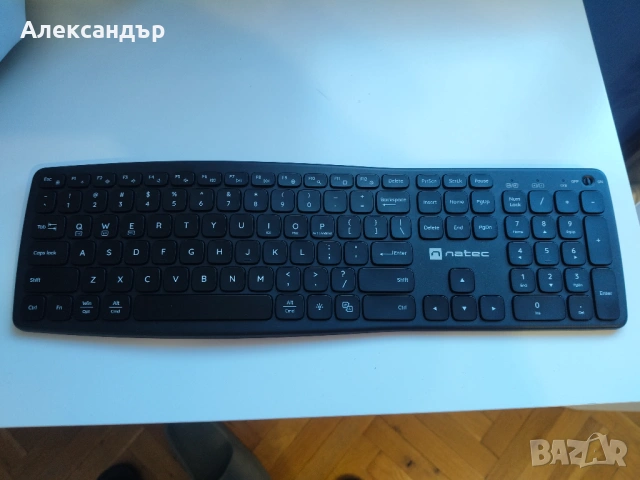 Безжична клавиатура Natec PORIFERA x-scissors, снимка 3 - Клавиатури и мишки - 53665819