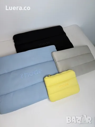 Rhode Bubble Bag несесер чанта оригинални жълт, сив, син, черен, Lemontini, Gray, Baby Blue, Black, снимка 7 - Чанти - 56139218