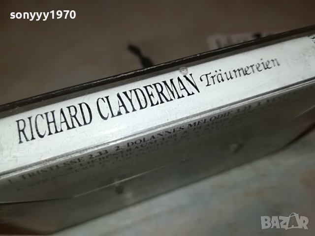 RICHARD CLAYDERMAN-КАСЕТА 2301231950, снимка 6 - Аудио касети - 39409378