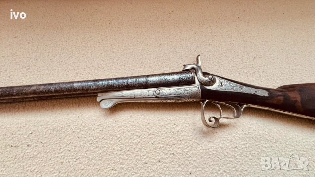 Стара щифтова Френска пушка, снимка 6 - Колекции - 53649901