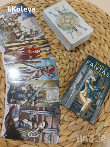 НОВИ карти Erotic fantasy tarot , снимка 4 - Карти за игра - 40900465