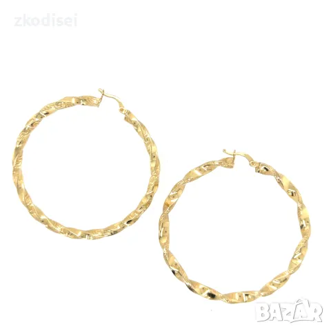 Златни обеци 5,64 гр. 14кр. проба:585 модел:23637-2