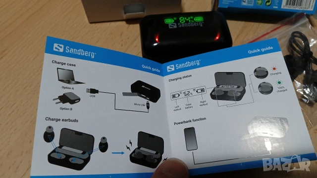 Блутут слушалки, снимка 7 - Bluetooth слушалки - 53851611