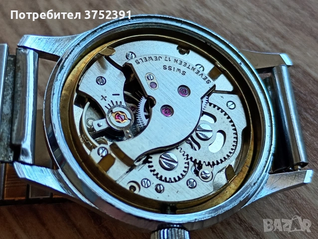 Швейцарски Механизъм Часовник DORLY, снимка 5 - Антикварни и старинни предмети - 53712400