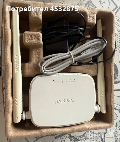 Wi-Fi Рутер/Tenda N301 Wireless, снимка 2 - Рутери - 53846019