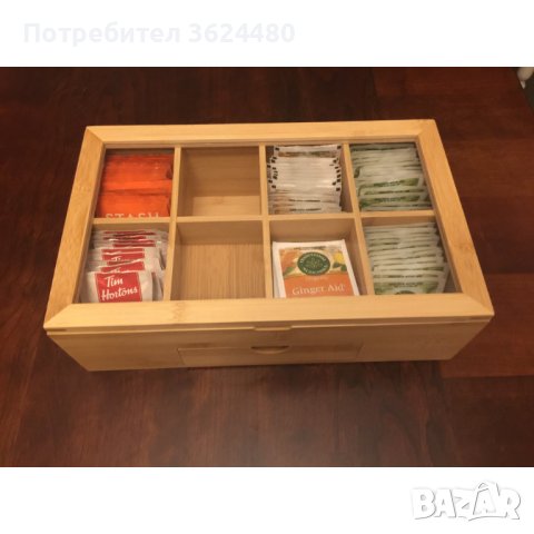 Кутия за съхранение за чай 4098, снимка 7 - Други стоки за дома - 42500437