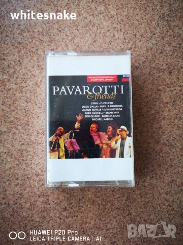 Pavarotti & friends, live concert, снимка 1 - Аудио касети - 33793468