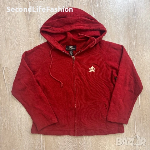 Мъжко спортно яке Roger Edwards Sport с лого, червено размер M, Канада