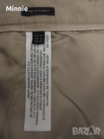 Massimo Dutti ленен панталон , снимка 4 - Панталони - 49417014