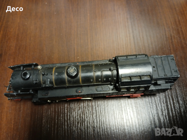 Стар масивен метален парен локомотив Fleischmann., снимка 9 - Колекции - 53658584