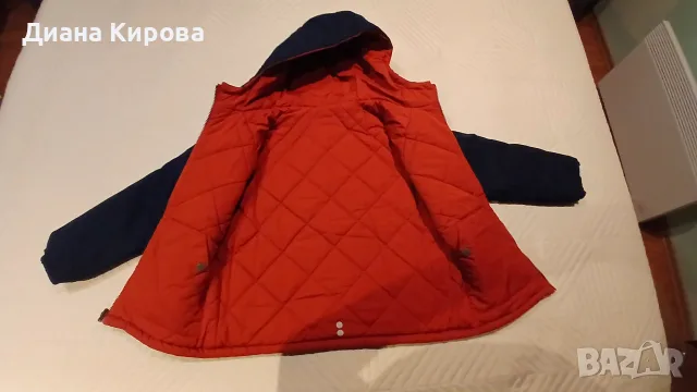 Детско двулицево зимно яке на Okaidi, снимка 2 - Детски якета и елеци - 56260112