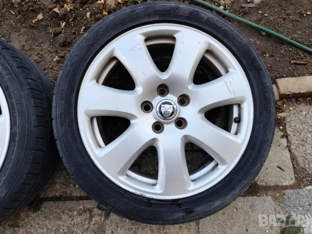 Джанти Jaguar 17" 5x108 / 7J ET52.5, снимка 8 - Гуми и джанти - 51241426