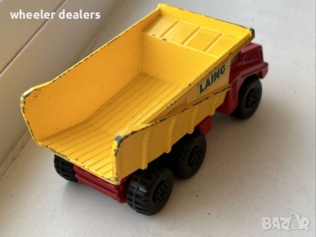 Метална количка Matchbox 1973 BIG TIPPER K-4 LAING, снимка 3 - Колекции - 39977604